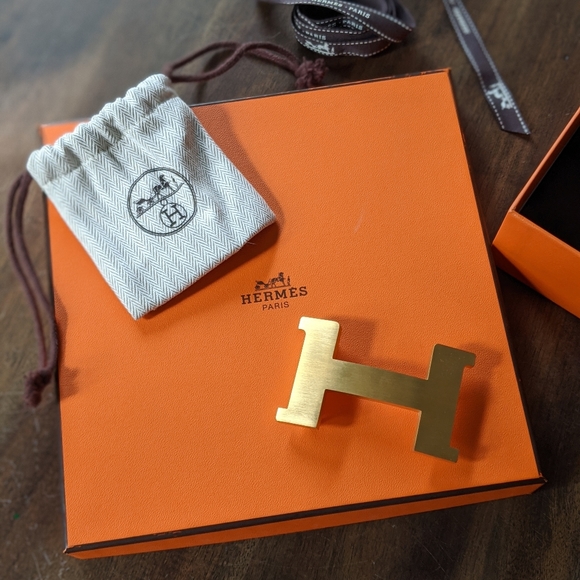 💯 Authentic Men's Hermes Constance Belt - Picture 7 of 7